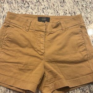 Women’s JCREW chino shorts sz 0
